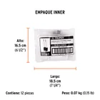 Bolsa con 2 carbones de repuesto para ESMA-4-1/2A12, TRUPER 5
