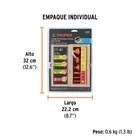 Juego de 6 brocas para router, TRUPER 4