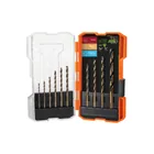 Juego de 10 brocas HSS para metal en estuche, TRUPER EXPERT 1