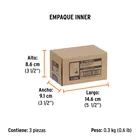 Broca para router, pecho paloma, 1-3/8' con balero, TRUPER 6