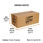 Rollo de 45 m de lija para plomero grano 100 ancho 1' 8
