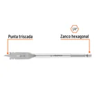 Broca plana de manita 1/2' para madera, TRUPER 2