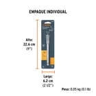 Broca plana de manita 1/2' para madera, TRUPER 5