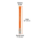 Cincel de corte frío de 1 X 12', TRUPER 3