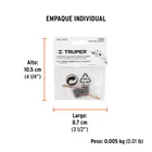 Bolsa con 2 carbones de repuesto para ESMA-4580N, TRUPER 3