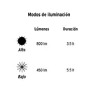 Linterna de minero LED 800 lm, de 4 pilas AA, TRUPER EXPERT 7