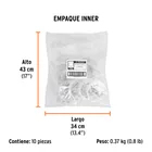 Abrazadera de plástico completa para fumigadora FM-425 3