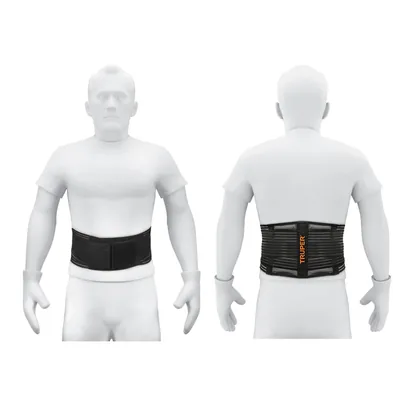 Faja lumbar tipo cinturón de malla transpirable, CH, TRUPER