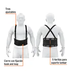 Faja lumbar de malla transpirable, talla EG, TRUPER 3