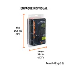 Faja lumbar de malla transpirable, talla EG, TRUPER 5