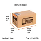 Faja lumbar de malla transpirable, talla EG, TRUPER 6