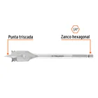 Broca plana de manita 3/4' para madera, TRUPER 2