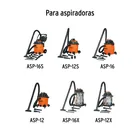 2 Tubos de extensión para aspiradoras ASPI-12/16, TRUPER 2