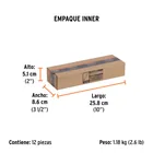 Cincel de corte frío de 3/8 X 8', TRUPER 6