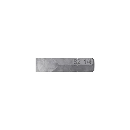 Estuche con 5 puntas planas de 1/4' largo 1', TRUPER EXPERT