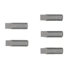 Estuche con 5 puntas planas de 1/4' largo 1', TRUPER EXPERT 2