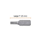Estuche con 5 puntas torx T15 con seguro largo 1', EXPERT 3