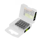 Estuche con 5 puntas torx T27 con seguro largo 1', EXPERT 1