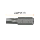Estuche con 5 puntas torx T27 con seguro largo 1', EXPERT 3