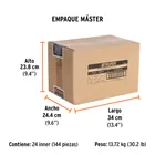 Dado cuadro 1/2' de impacto 6 puntas de 12 mm, TRUPER 3