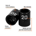 Dado cuadro 1/2' de impacto 6 puntas de 20 mm, TRUPER 2