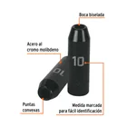 Dado largo cuadro 1/2' de impacto 6 puntas de 10 mm, TRUPER 2
