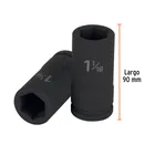 Dado largo de impacto de 1-1/16', 6 puntas, cuadro 3/4' 3