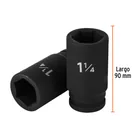 Dado largo de impacto de 1-1/4', 6 puntas, cuadro 3/4' 3