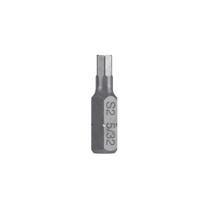 Estuche con 5 puntas hexagonales de 5/32mm largo 1', EXPERT