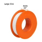 Cinta sella roscas 1/2' x 13m, uso general, TRUPER 2