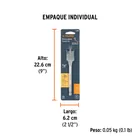 Broca plana de manita 7/8' para madera, TRUPER 5