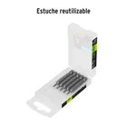 Estuche con 5 puntas hexagonales de 2 mm largo 2', EXPERT 4