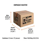 Estuche con 3 puntas bristol M12 largo 3', TRUPER EXPERT 8