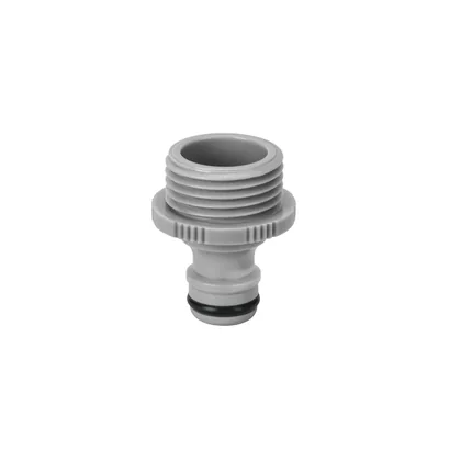 Conector 3/4' rápido macho de ABS, sistema click, TRUPER