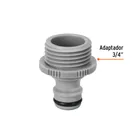 Conector 3/4' rápido macho de ABS, sistema click, TRUPER 2