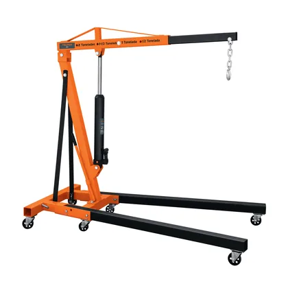 Pluma hidráulica 2 ton, plegable, TRUPER
