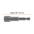 Estuche con 5 dados magnéticos de 10 mm largo 2-1/2', EXPERT 3
