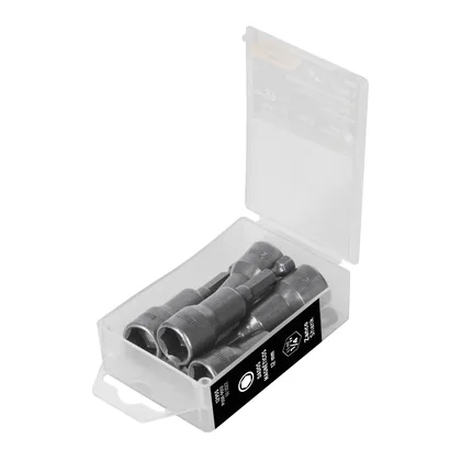 Estuche con 5 dados magnéticos de 12 mm largo 2-1/2', EXPERT