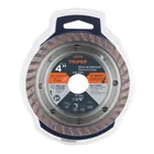 Disco de diamante de 4' x 2.2 mm, rin turbo, TRUPER 5