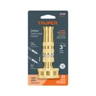 Chiflón 3' de latón maquinado para manguera, TRUPER 4