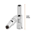 Dado largo de 6 mm, 6 puntas, cuadro 1/4', TRUPER 3
