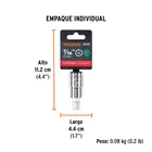 Dado punta hexagonal de 7/16', cuadro 1/2', TRUPER 5