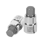 Dado punta hexagonal de 5/8', cuadro 1/2', TRUPER 1