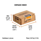 Dado de impacto de 3/4', 6 puntas, cuadro 1/2', TRUPER 6