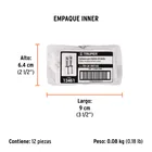 Bolsa con 2 carbones de repuesto para LIBA-3X21A2, TRUPER 5