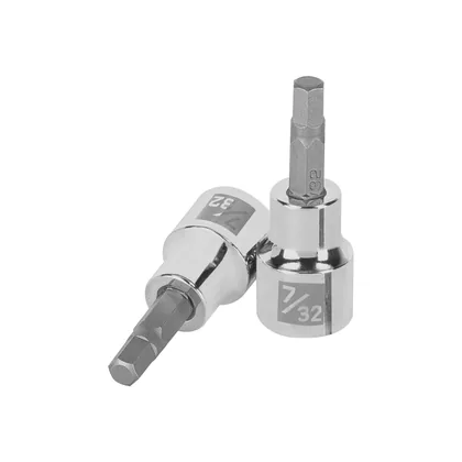Dado punta hexagonal de 7/32', cuadro 3/8', TRUPER