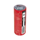 Cinta de aislar de 9 m x 19 mm, roja, TRUPER 4
