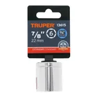 Dado de 7/8', 6 puntas, cuadro 3/8', TRUPER 4