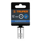 Dado de 12 mm, 12 puntas, cuadro 3/8', TRUPER 4