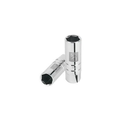 Dado para bujías de 5/8', 6 puntas, cuadro 3/8', TRUPER
